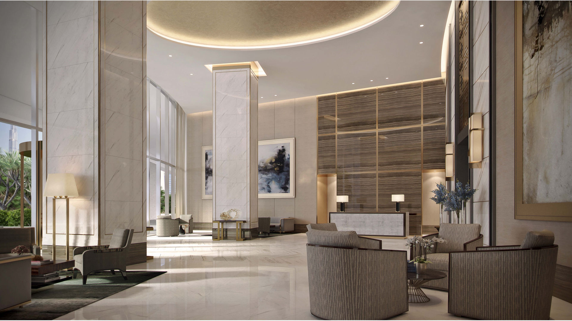 A look inside the soon-to-open Address Sky View in Downtown Dubai -  Commercial Interior Design