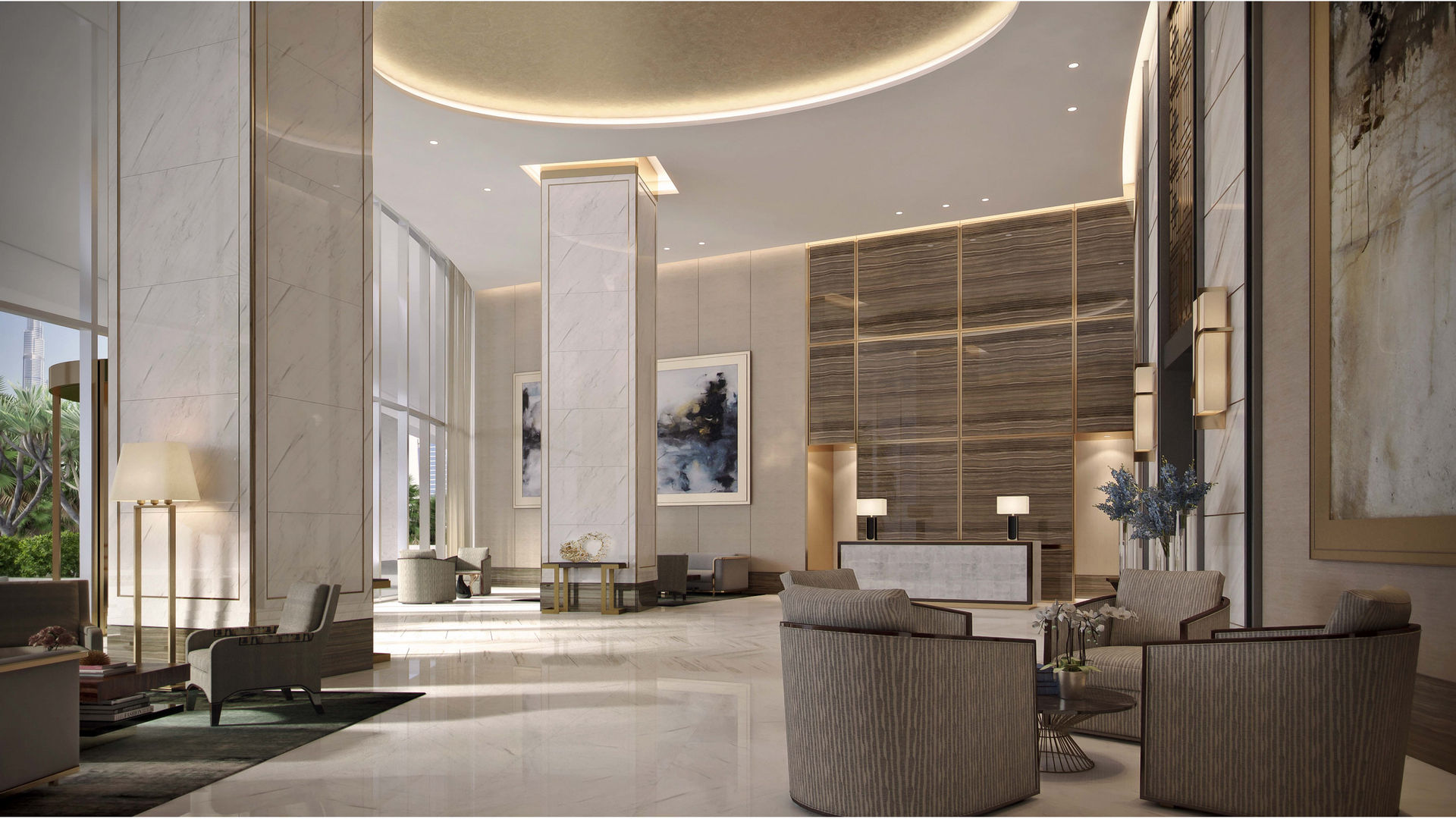 A look inside the soon-to-open Address Sky View in Downtown Dubai - Commercial Interior Design