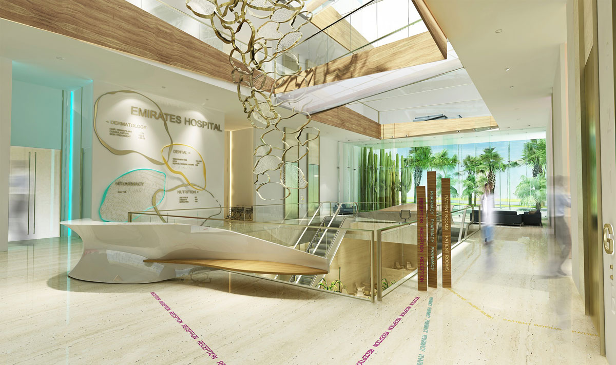 Samuel Creations delivers new design for 5-star hospital in the UAE -  Commercial Interior Design