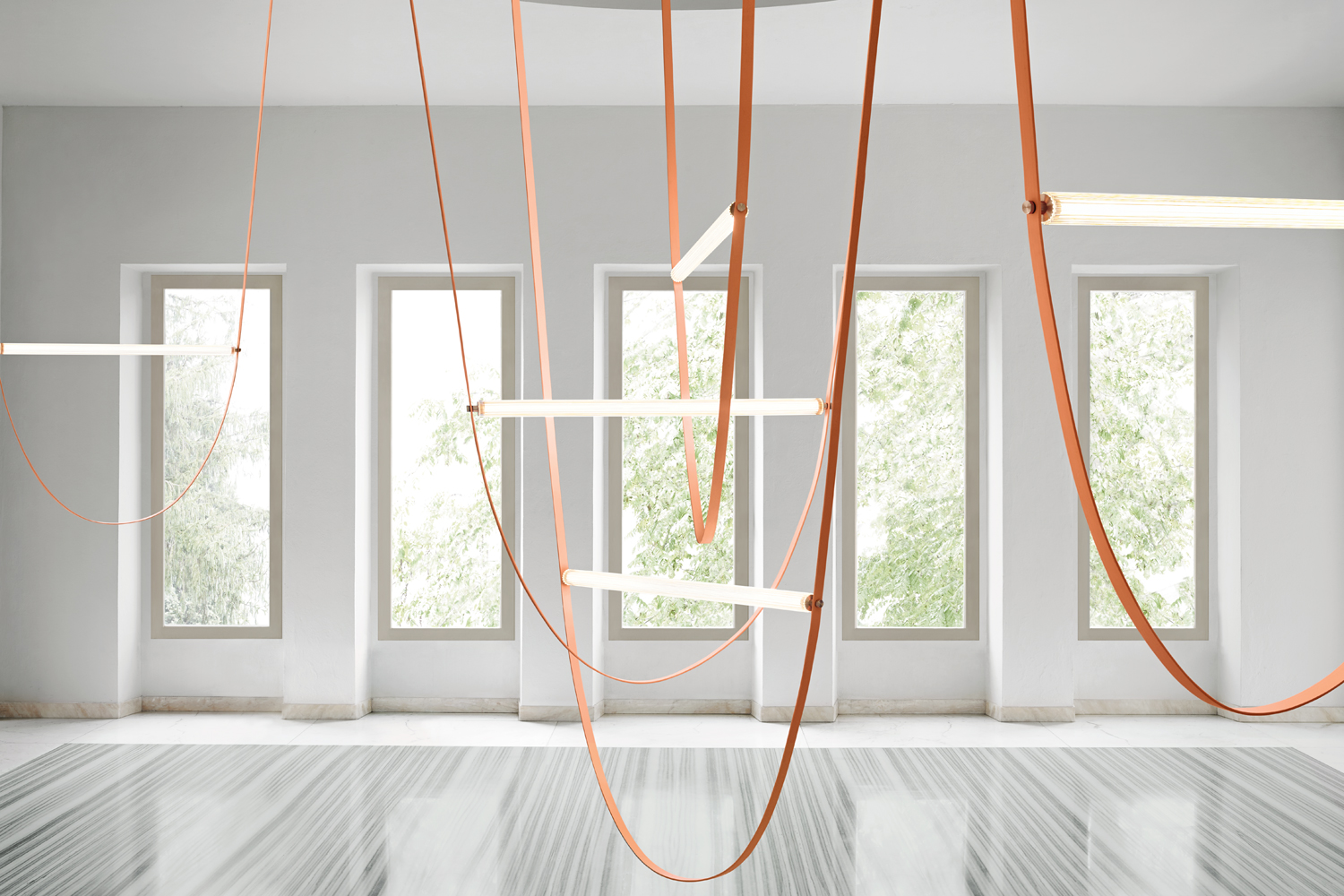 WireLine by Formafantasma for Flos is a ceiling lamp designed