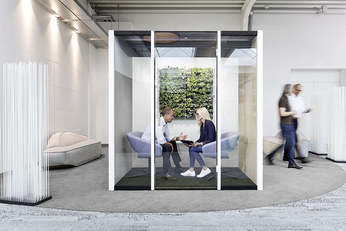 Pods and booths  Dezeen Showroom