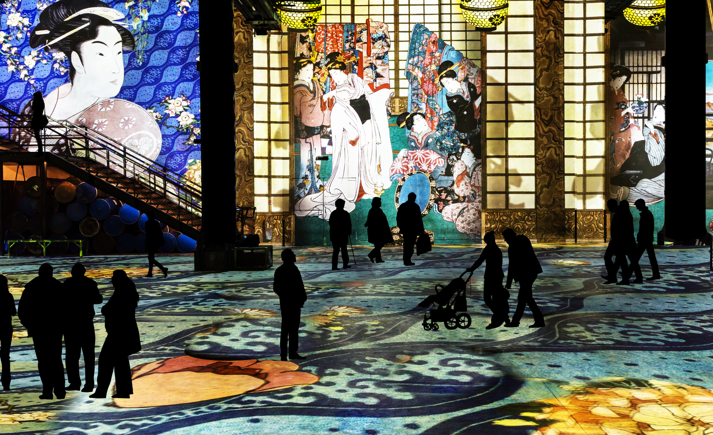 Only the biggest digital art gallery in the GCC opening at The Dubai Mall -  Commercial Interior Design