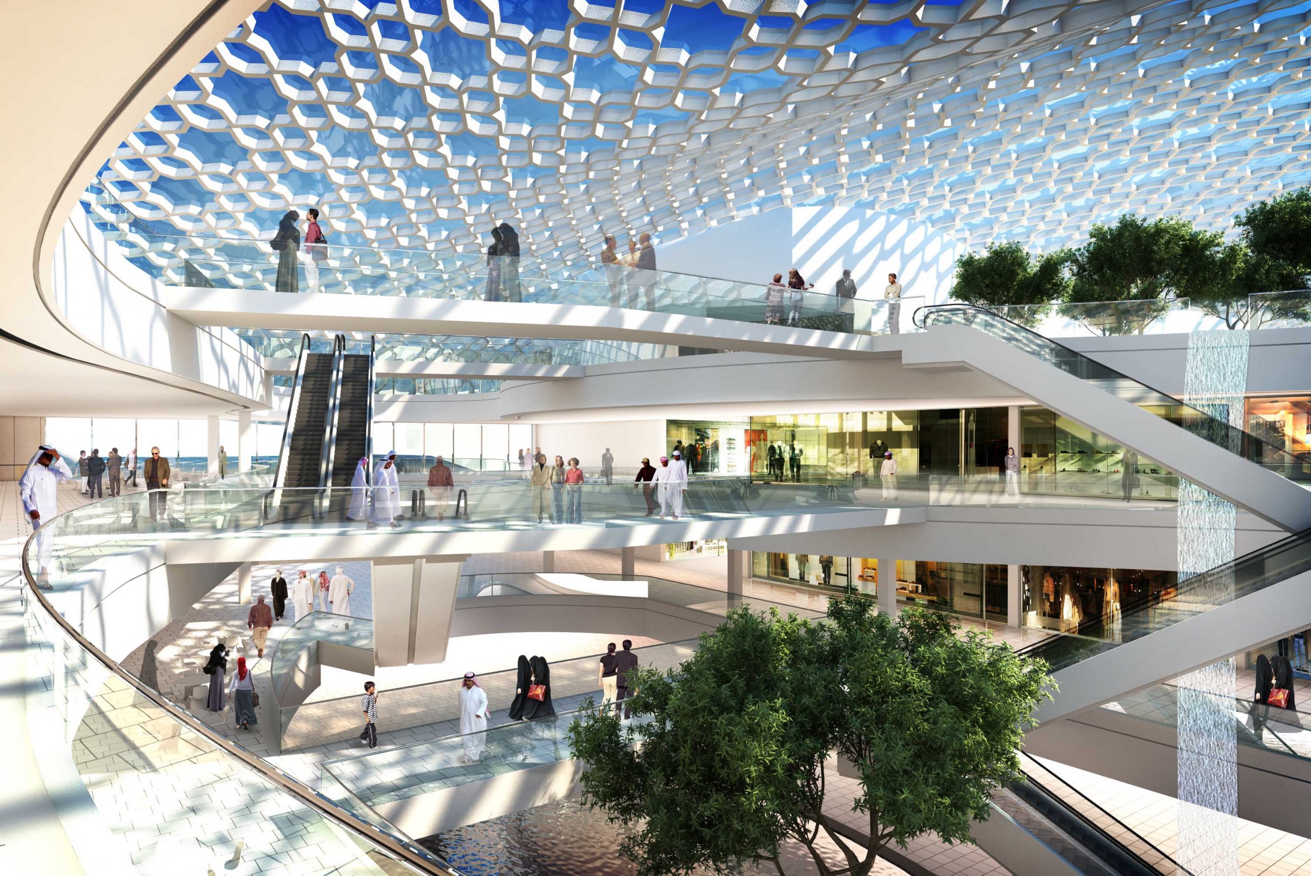 Space Age Mall Set For Saudi Arabia Commercial Interior Design arabian-centres-furthers-progress-of-retail-projects-with-riyadh