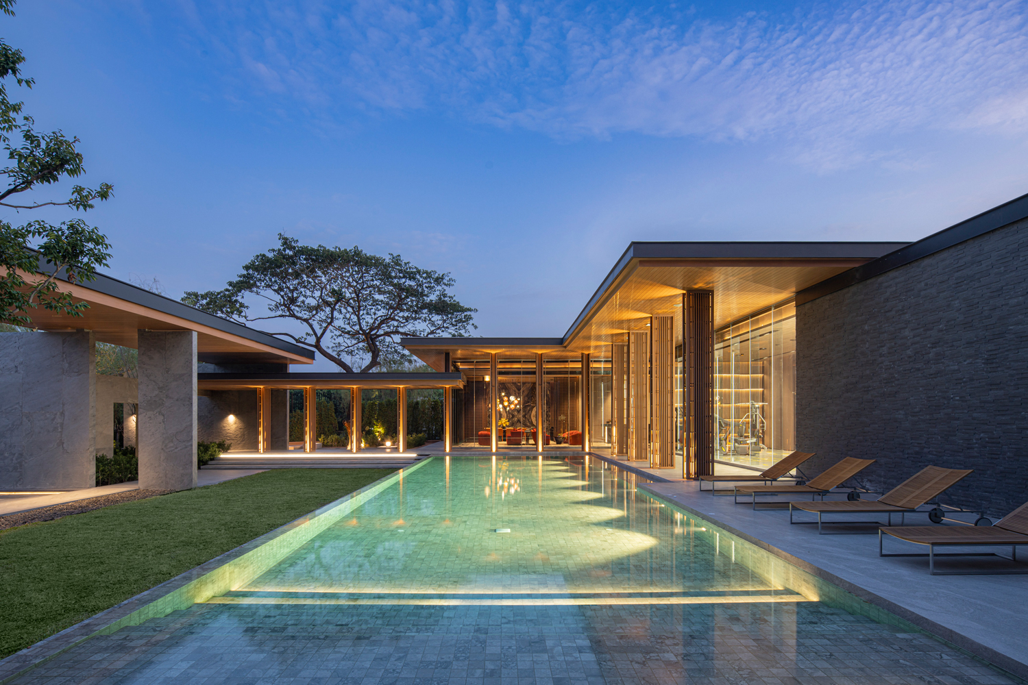 Wellness-focused hotel interior design