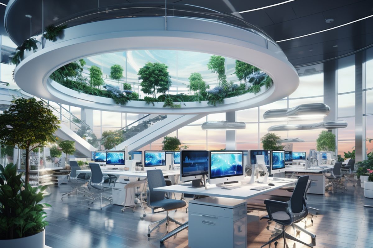 AI Time Journal office