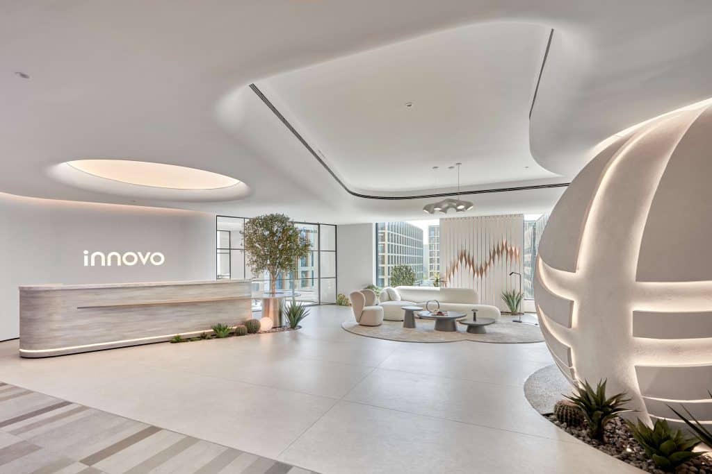 Bluehaus designs 2,100 sqm Innovo office in Dubai Hills