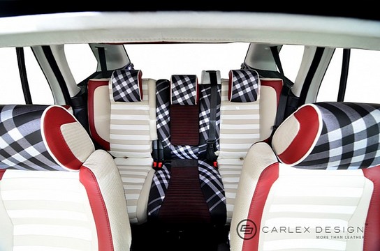 burberry car interior