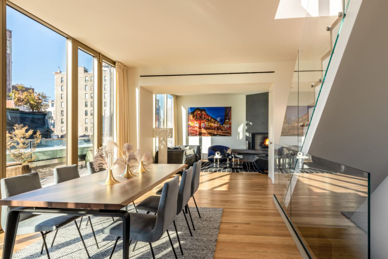 Look inside the New York City penthouse that's part of a luxury condo