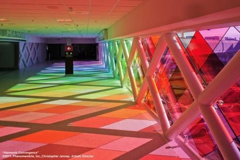 Interactive Art Installation At Miami Airport Insight