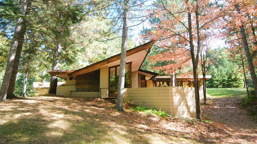 Frank Lloyd Wright House Moves To Architect Themed Us Park