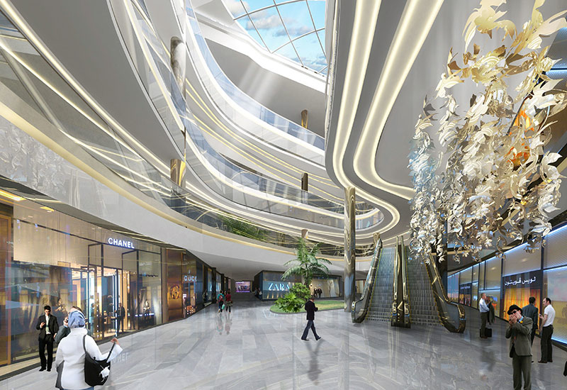 Tehran Mall Nears Completion With Nature Inspired Interiors By U A