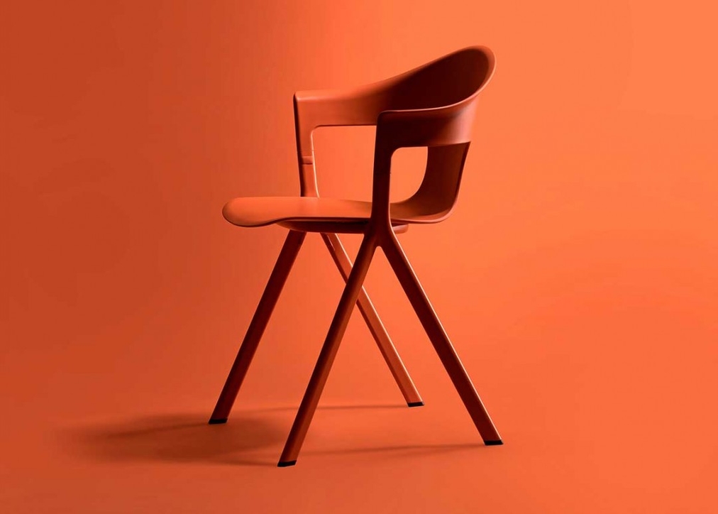 The Axyl collectionBenjamin Hubert’s studio Layer has collaborated with British furniture brand Allermuir to create a new range of sustainable furniture. The Axyl collection was launched during this year’s London Design Festival and comprises pieces made entirely from reclaimed materials.Recycled aluminium forms the frames of a chair, stool, and table, while the shells, seats, and tabletops are available in recycled wood fibre, timber or nylon. According to Hubert, the recycled aluminium in the Y-frame of the chairs uses just 5% of the energy required to create new aluminium.LAYERTel: +44 20 7729 9876E-mail: enquiries@layerdesign.comWeb: www.layerdesign.com Products of the month: October