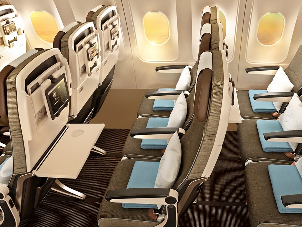 Airbus A321 Etihad Business Class