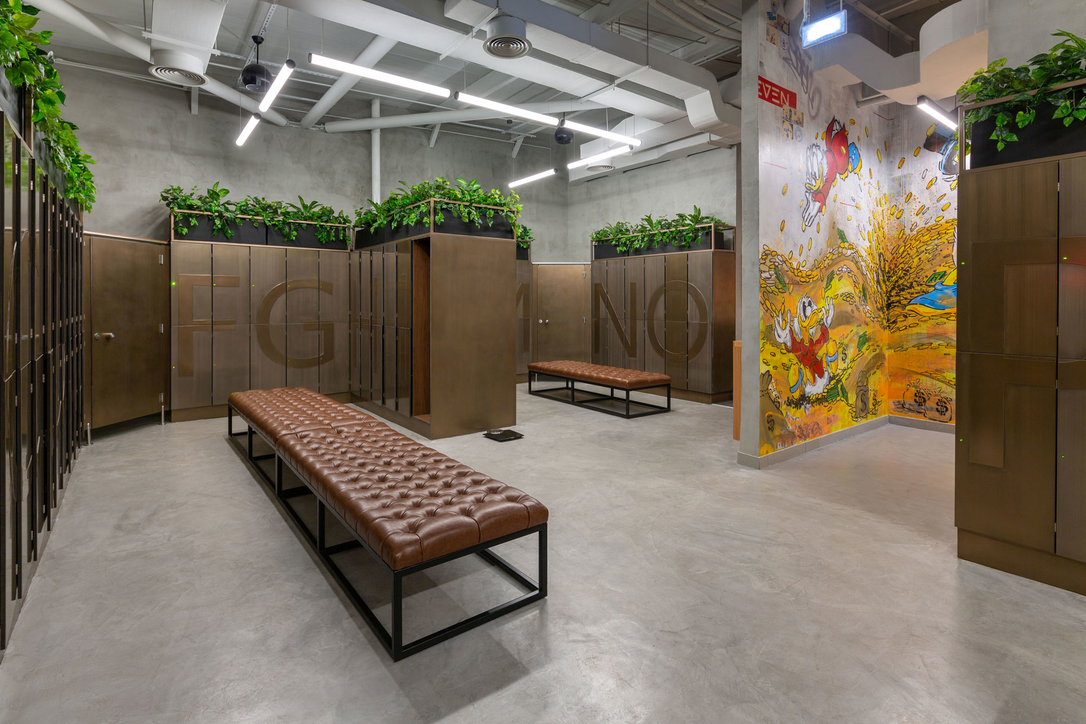Edge Architects Completes Dubai Gym Inspired By Contemporary Art