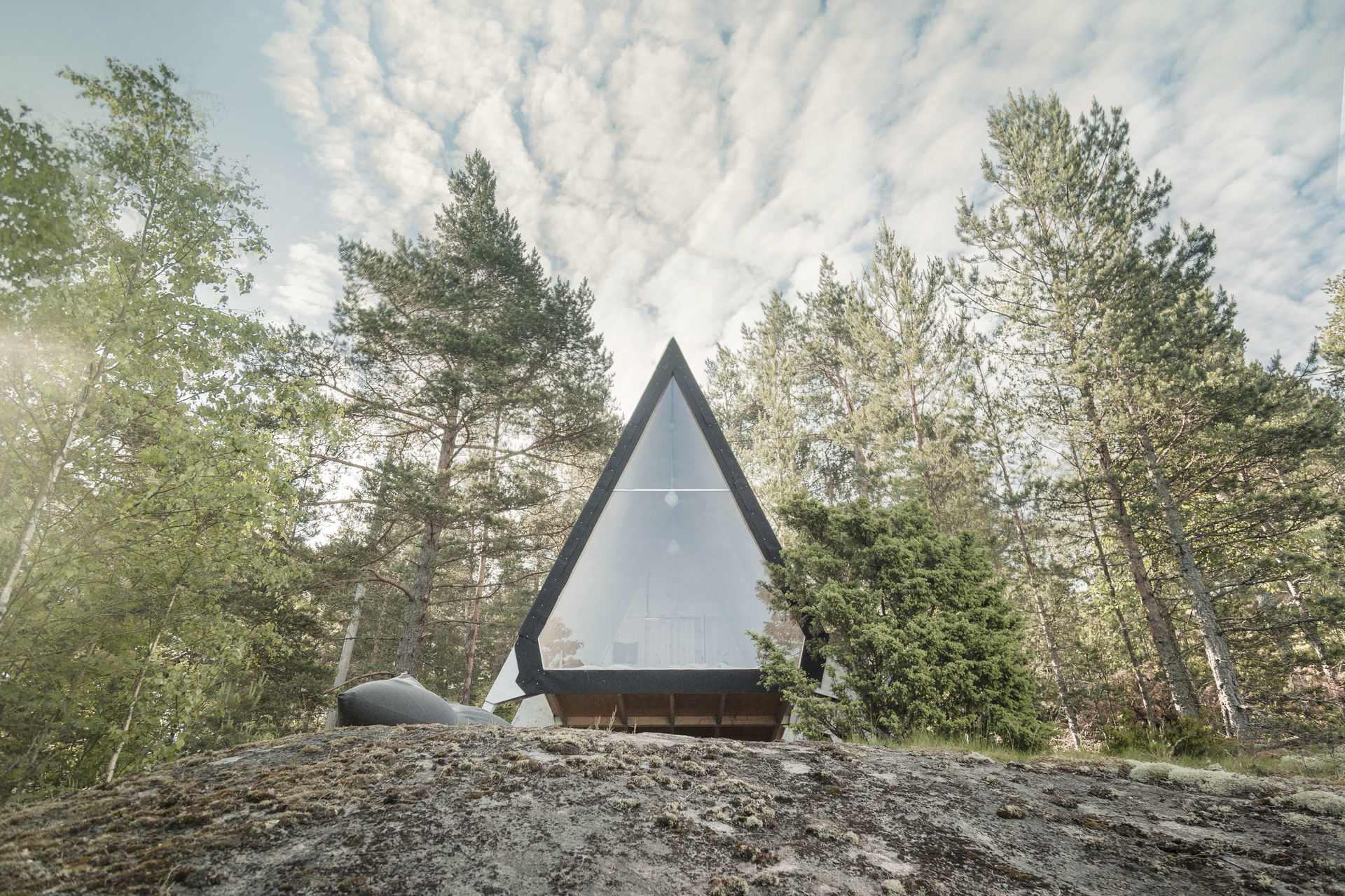 Oil Refiner Releases Blueprint For Eco Friendly Scandi Cabin