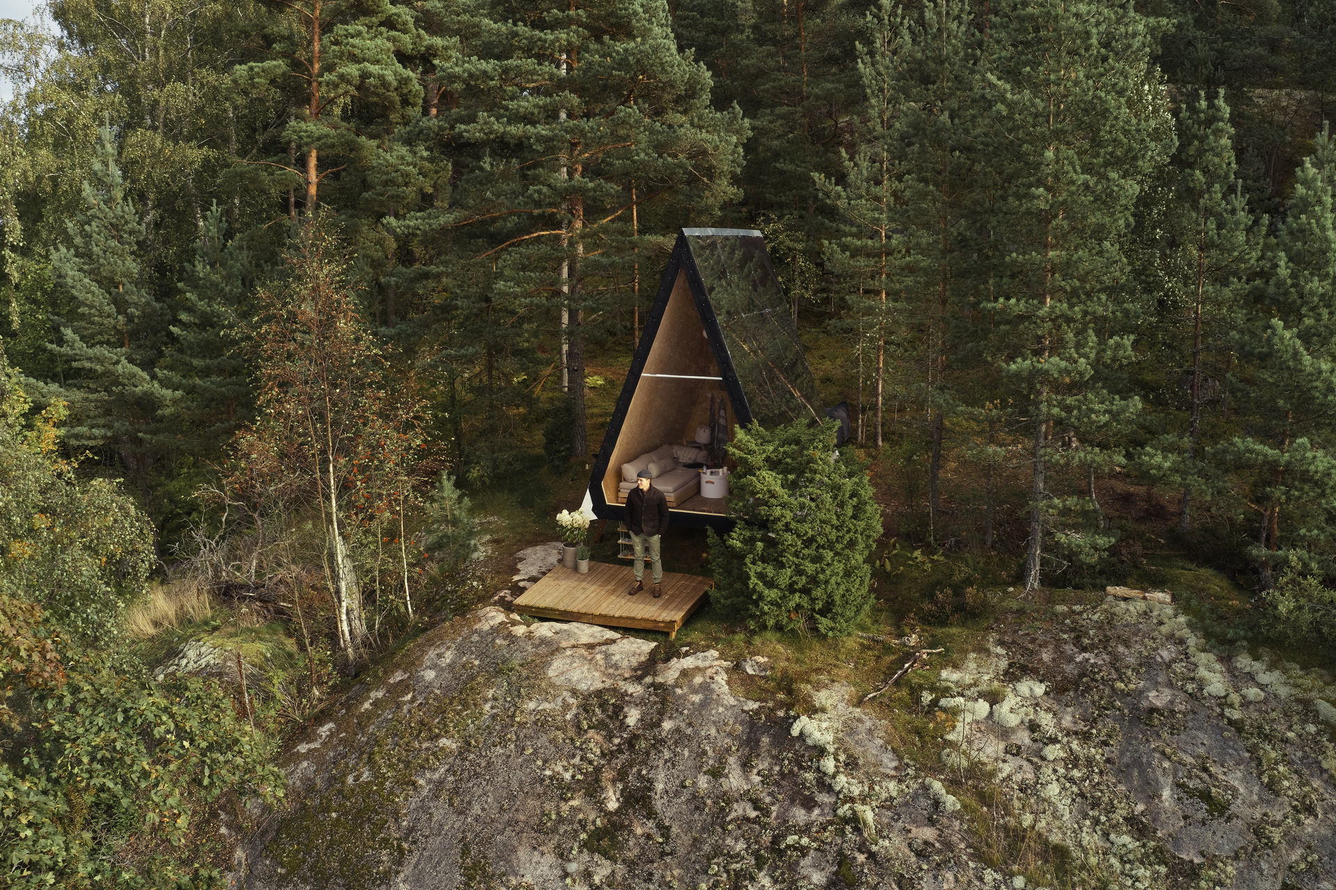 Oil Refiner Releases Blueprint For Eco Friendly Scandi Cabin